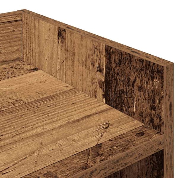 vidaXL Skjenk gammelt tre 105x30x70 cm konstruert tre