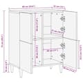 Pikkukuva 11 / 11: vidaXL Senkki 60x33x75 cm täysi mangopuu