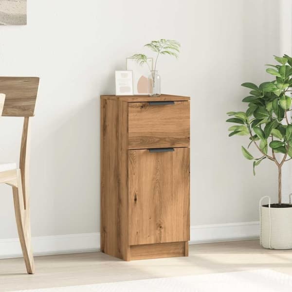 vidaXL Senkki Artisan Oak 30x30x70 cm Engineered Wood