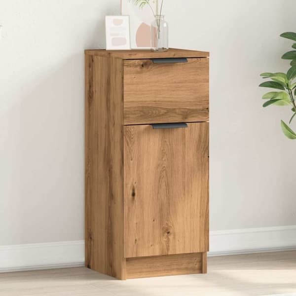 vidaXL Senkki Artisan Oak 30x30x70 cm Engineered Wood