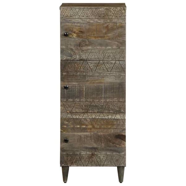 vidaXL skab 40x33x110 cm massivt mangotræ