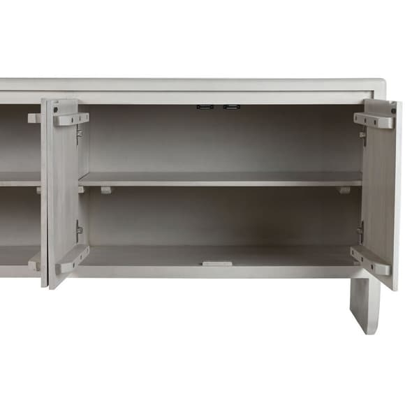 Sivupöytä Home ESPRIT Valkoinen Mangopuu 182 x 45 x 76 cm