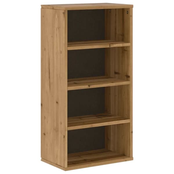 vidaXL Sideskap ODDA 40x24x79 cm heltre furu