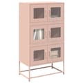 Miniatyrbild 1 av 2: Highboard rosa 68x39x123 cm stål