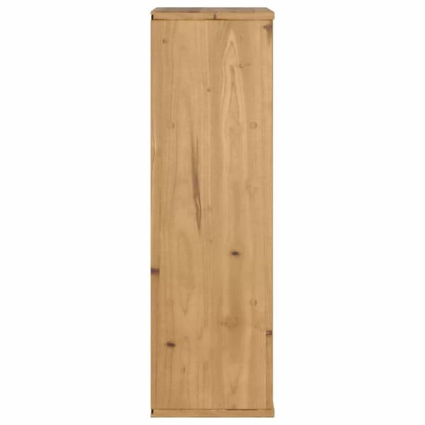 vidaXL sideskab ODDA med skuffe 40x24x79 cm massivt fyrretræ