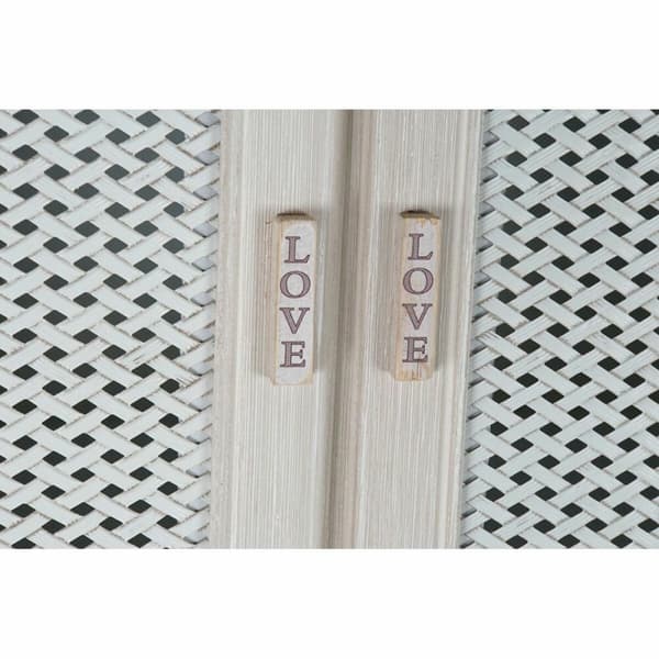 Skænk DKD Home Decor Hvid Træ Træ MDF 80 x 37,4 x 175,5 cm