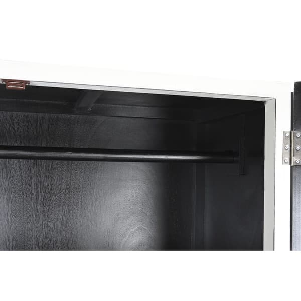 Skab DKD Home Decor Hvid Poppel 110 x 50 x 180 cm