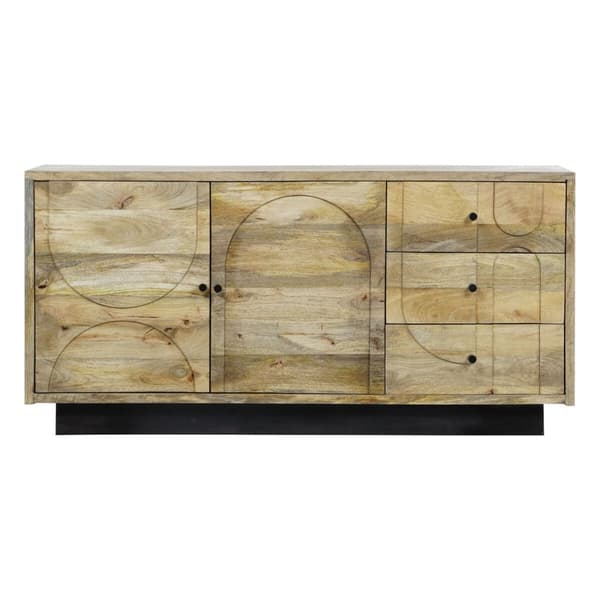 Skænk DKD Home Decor Mangotræ 160 x 42 x 82 cm