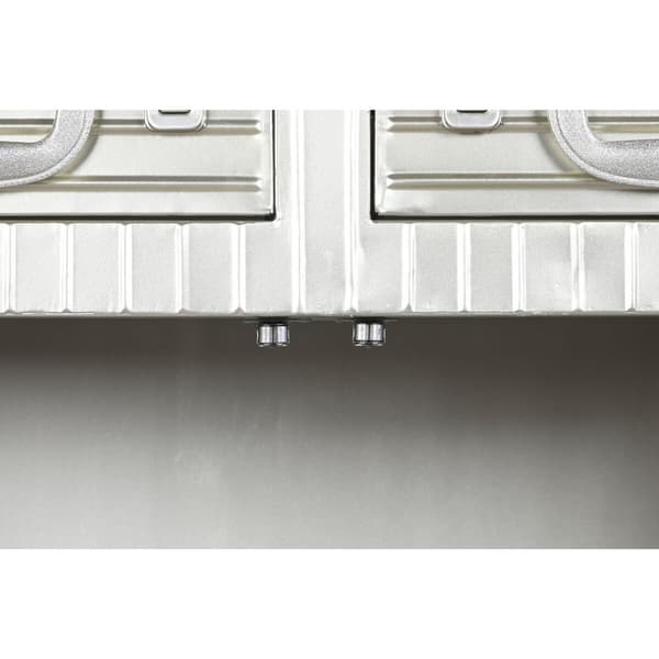 Skænk Home ESPRIT Sølvfarvet 80 x 39 x 82 cm
