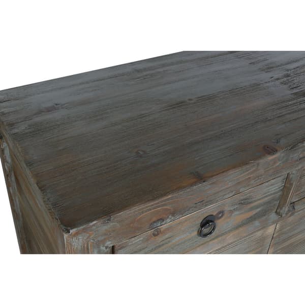 Skænk Home ESPRIT Brun Natur 200 x 48 x 90 cm