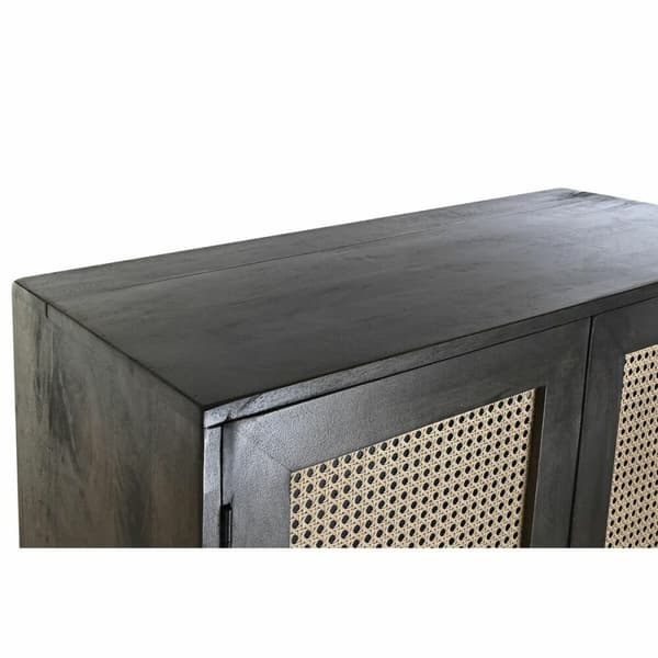 Sivupöytä DKD Home Decor Puu Mangopuu Ruskea Musta 85 x 40 x 162,5 cm