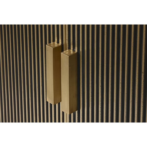 Sivupöytä Home ESPRIT Messinki Marmori 180 x 40 x 85 cm
