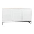 Miniatyrbilde 7 av 9: Sidebord DKD Home Decor   Hvit Metall Treverk av mangotre 150 x 38 x 80 cm