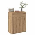 Miniatyrbillede 2 af 11: vidaXL skænk 60x30x75 cm konstrueret træ egetræsfarve