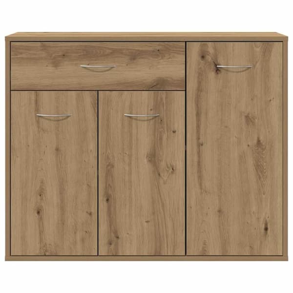 vidaXL Senkki käsityöläinen tammi 88x30x70 cm tekninen puu