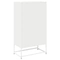 Miniatyrbilde 9 av 11: vidaXL Highboard hvit 68x39x123 cm stål