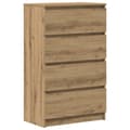 Miniatyrbilde 3 av 11: vidaXL Skjenk artisan eik 60x35x98,5 cm konstruert tre