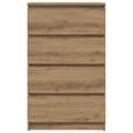 Miniatyrbilde 7 av 11: vidaXL Skjenk artisan eik 60x35x98,5 cm konstruert tre
