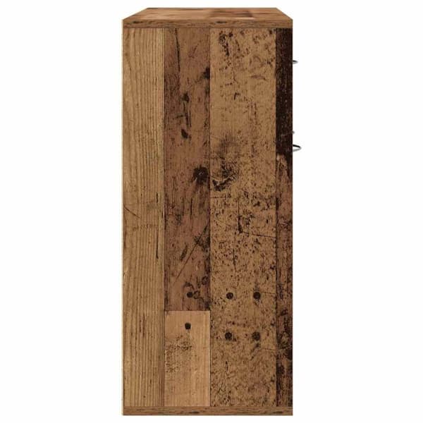 vidaXL Skjenk gammelt tre 88x30x70 cm konstruert tre