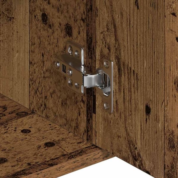 vidaXL Skjenk gammelt tre 88x30x70 cm konstruert tre