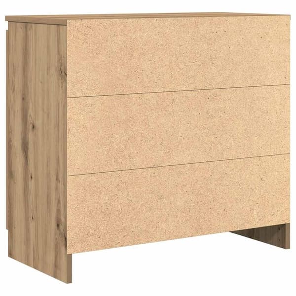 vidaXL Senkki laatikolla artisaanitammi 71x35x65 cm tekninen puu