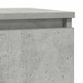 Pikkukuva 11 / 11: vidaXL Senkki laatikolla betoninharmaa 71x35x65 cm tekninen puu