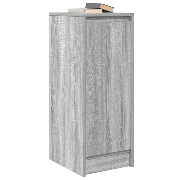 vidaXL Senkki harmaa Sonoma 29,5x34x76 cm tekninen puu
