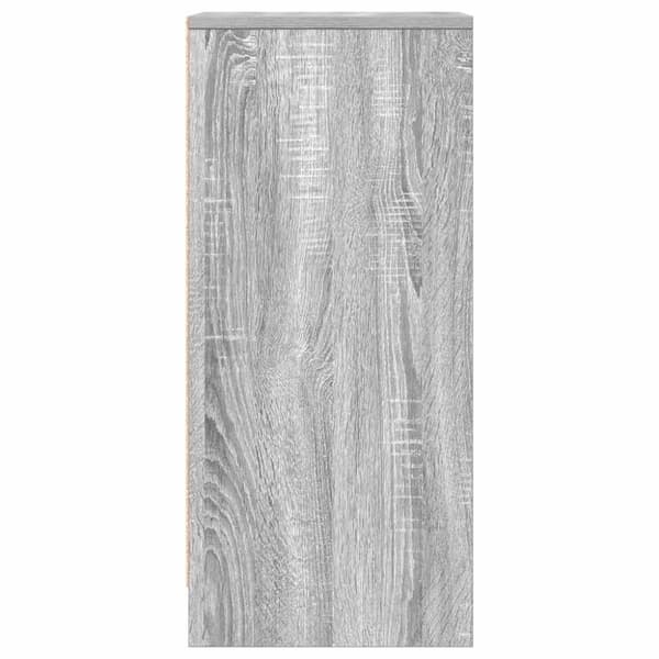 vidaXL Senkki harmaa Sonoma 29,5x34x76 cm tekninen puu