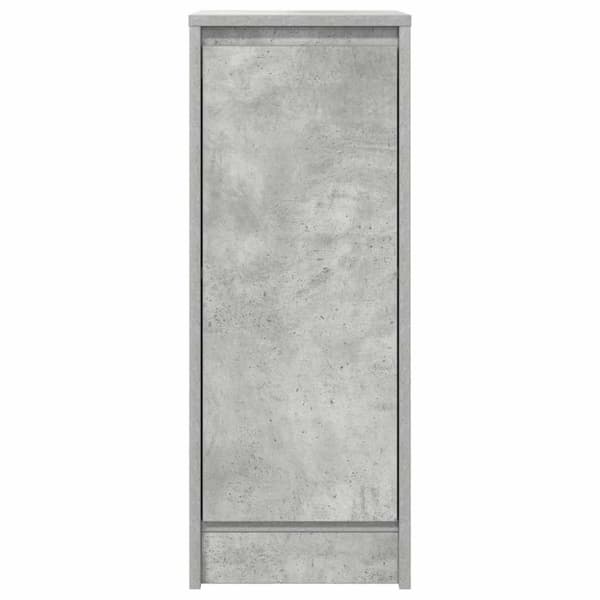 vidaXL skænk 29,5x34x76 cm konstrueret træ betongrå