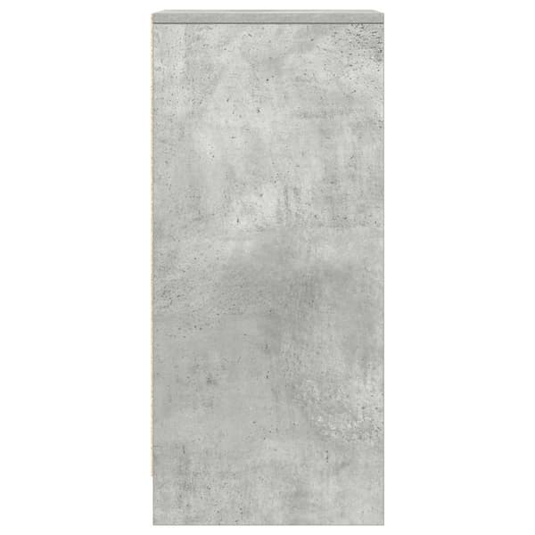 vidaXL skænk 29,5x34x76 cm konstrueret træ betongrå