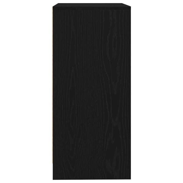 vidaXL Senkki musta tammi 57x34x76 cm tekninen puu