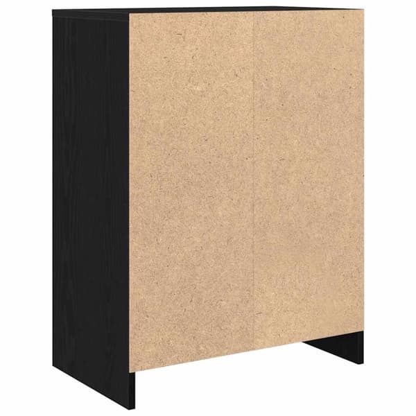 vidaXL Senkki musta tammi 57x34x76 cm tekninen puu