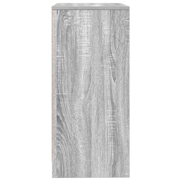 vidaXL Senkki harmaa Sonoma 57x34x76 cm tekninen puu