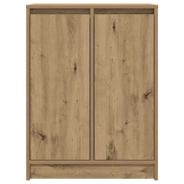 vidaXL Senkki käsityöläinen tammi 57x34x76 cm tekninen puu