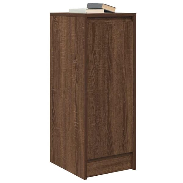 vidaXL Senkki ruskea tammi 29,5x34x76 cm tekninen puu