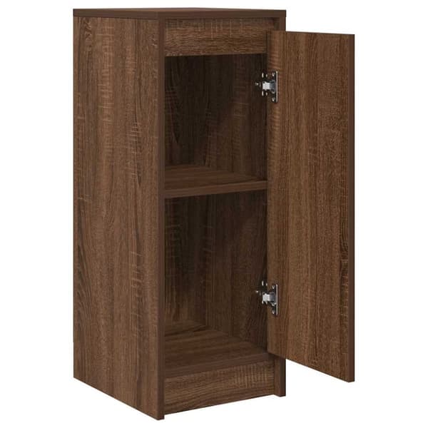 vidaXL Senkki ruskea tammi 29,5x34x76 cm tekninen puu