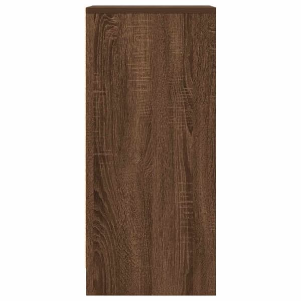 vidaXL Senkki ruskea tammi 29,5x34x76 cm tekninen puu