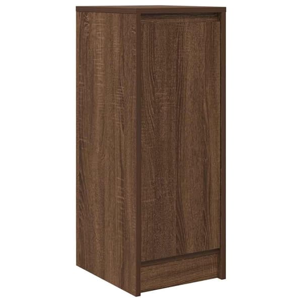 vidaXL Senkki ruskea tammi 29,5x34x76 cm tekninen puu