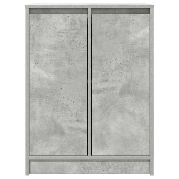 vidaXL Senkki betoninharmaa 57x34x76 cm tekninen puu