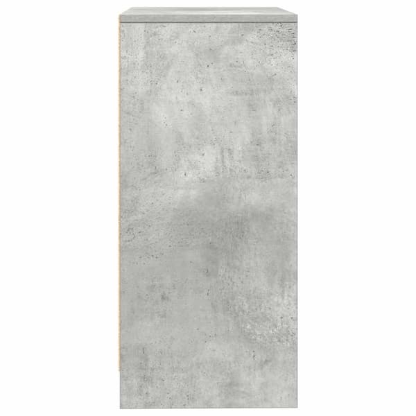 vidaXL Senkki betoninharmaa 57x34x76 cm tekninen puu