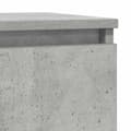 Miniatyrbilde 10 av 11: vidaXL Skjenk betonggrå 57x34x76 cm konstruert tre