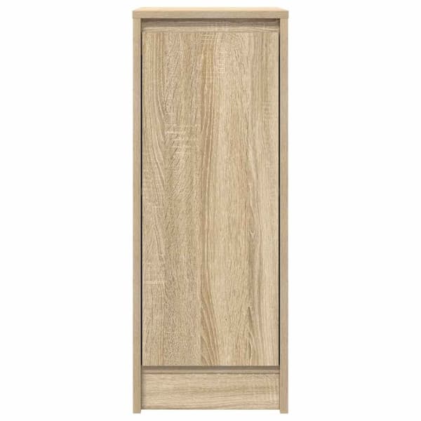 vidaXL Skjenk sonoma eik 29,5x34x76 cm konstruert tre