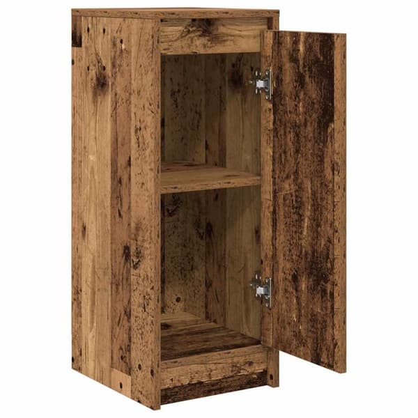 vidaXL Skjenk gammelt tre 29,5x34x76 cm konstruert tre