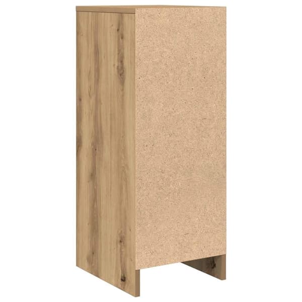 vidaXL Skjenk artisan eik 29,5x34x76 cm konstruert tre