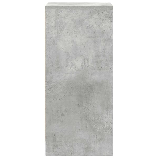 vidaXL Senkki betoninharmaa 29,5x34x76 cm tekninen puu