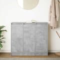 Pikkukuva 4 / 11: vidaXL Senkki betoninharmaa 85x34x76 cm tekninen puu