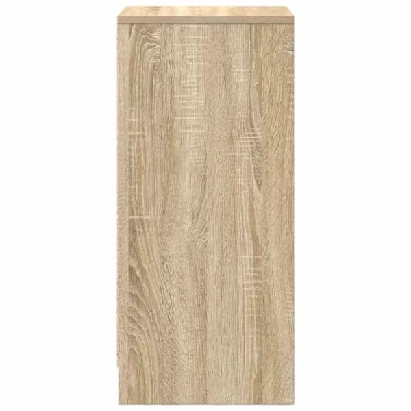 vidaXL Skjenk sonoma eik 29,5x34x76 cm konstruert tre