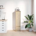 Miniatyrbild 4 av 11: vidaXL Highboard sonoma ek 29,5x34x119,5 cm konstruerat trä