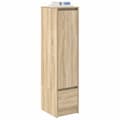 Miniatyrbild 5 av 11: vidaXL Highboard sonoma ek 29,5x34x119,5 cm konstruerat trä
