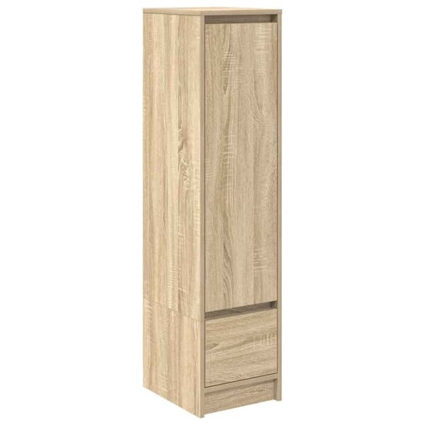 vidaXL Highboard sonoma ek 29,5x34x119,5 cm konstruerat trä